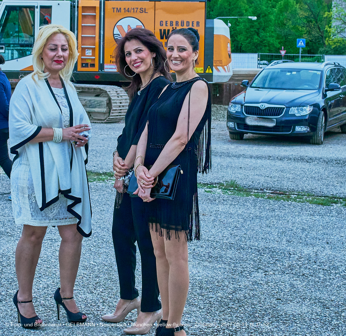 11. Mai 2017 - Grundsteinlegung für die LOGE und dem Kulturquadrat in Neuperlach